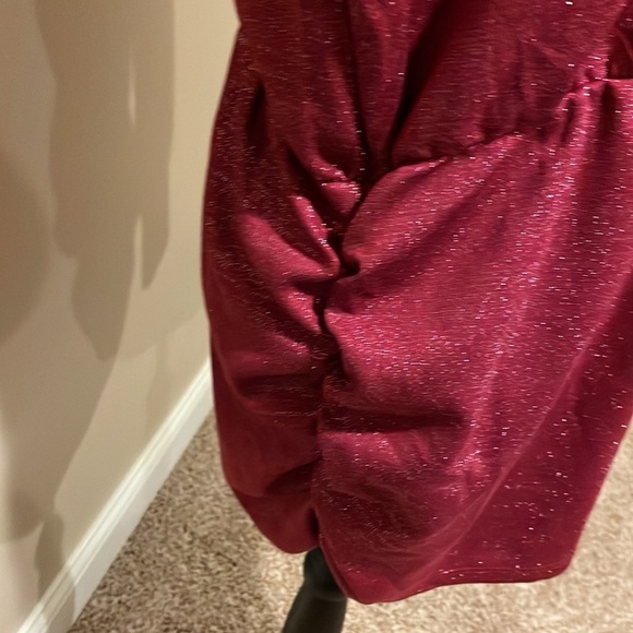 NWOT Lane Bryant holiday shimmer blouse - Picture 4 of 8